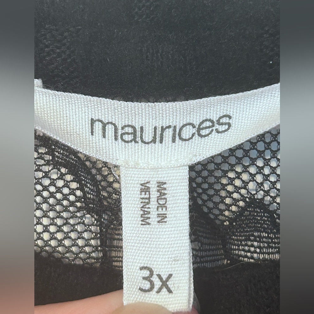Maurices lace shoulder sweater, size 3X - Picture 4 of 6